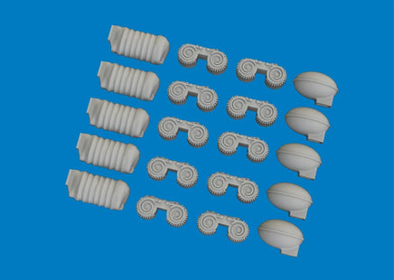 1/72 Eduard MG 15 magazines & case catchers PRINT Brassin - MPM Hobbies