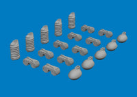 1/72 Eduard MG 15 magazines & case catchers PRINT Brassin - MPM Hobbies