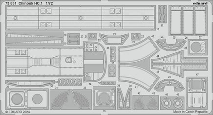 1/72 Eduard Chinook HC.1 Big Ed for AIRFIX - MPM Hobbies