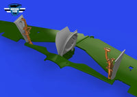 1/48 Eduard P-51B Malcolm Hood canopy ESSENTIAL Big Sin for EDUARD - MPM Hobbies