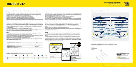 1/72 Heller B-707 Air France STARTER KIT - MPM Hobbies