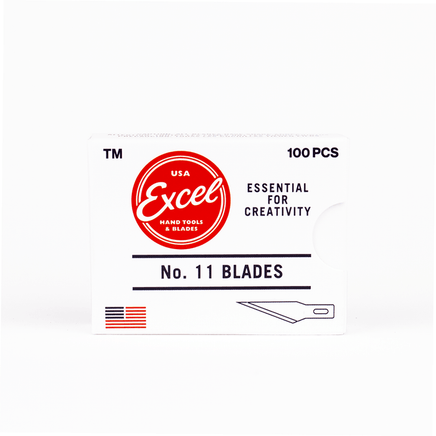 Excel #11 Blade 100pcs 22611 - MPM Hobbies