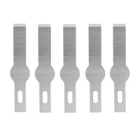 Excel #17A NARROW CHISEL 5 BLADES 24017 - MPM Hobbies