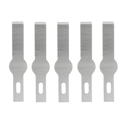 Excel #17A NARROW CHISEL 5 BLADES 24017 - MPM Hobbies