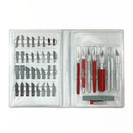 Excel SUPER DELUXE KNIFE SET WITH 43 BLADES AND KNIVES 44200 - MPM Hobbies