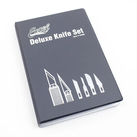 Excel SUPER DELUXE KNIFE SET WITH 43 BLADES AND KNIVES 44200 - MPM Hobbies