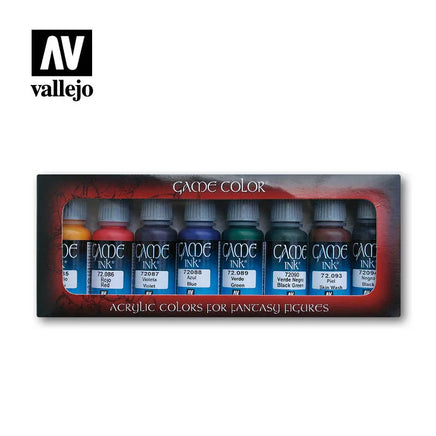 Vallejo 17ml Set of 8 Game Inks - 72296 - MPM Hobbies