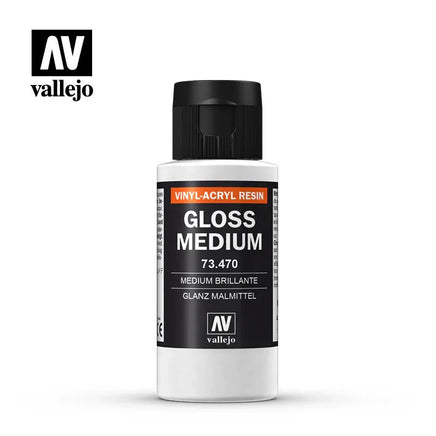 Vallejo 18ml Gloss Medium - 70470 - MPM Hobbies