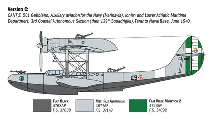 1/72 Italeri CANT Z.501 Gabbiano 112 - MPM Hobbies
