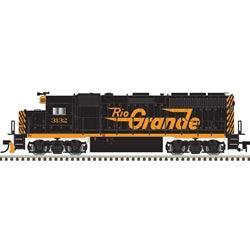 HO ATLAS GP40 SILVER RIO GRANDE #3132-10004017 - MPM Hobbies