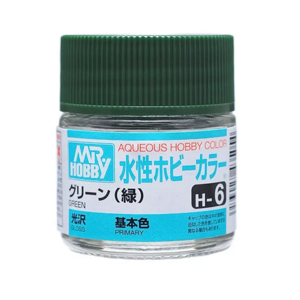 Mr. Hobby Gloss Green 10ml - H6 - MPM Hobbies