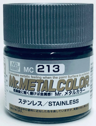 Mr. Hobby - Mr. Metal Color Stainless Steel 10ml - MC213 - MPM Hobbies