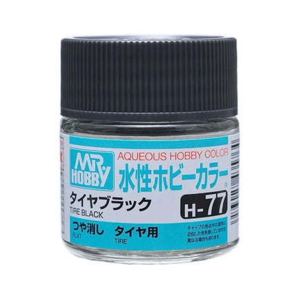 Mr. Hobby Tire Black (Flat) 10ml - H77 - MPM Hobbies
