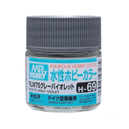 Mr. Hobby RLM75 Gray Violet (Semi-Gloss) 10ml - H69 - MPM Hobbies