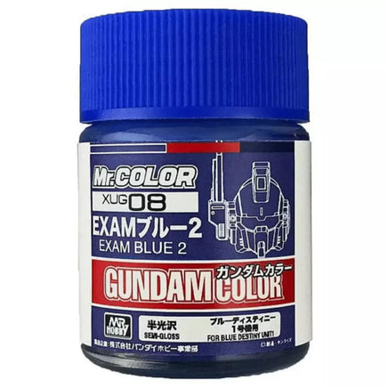 Mr. Hobby Gundam Color Exam Blue (2) 18ml - XUG08