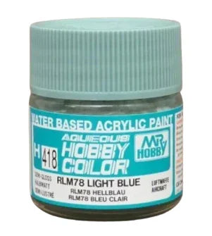 Mr. Hobby RLM78 Light Blue (Semi-Gloss) 10ml - H418 - MPM Hobbies