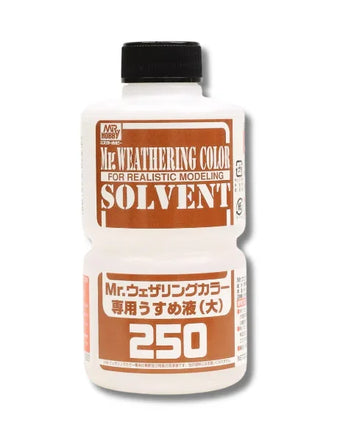 Mr. Hobby - Weathering Color Thinner 250ml - WCT102 - MPM Hobbies