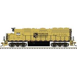 HO ATLAS GP40 SILVER OPERATION LIFESAVER 50TH ANNIVERSARY-10004050 - MPM Hobbies