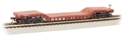 HO Bachmann 52' Center-Depressed Flat Car - Conrail #766048 - 18342 - MPM Hobbies