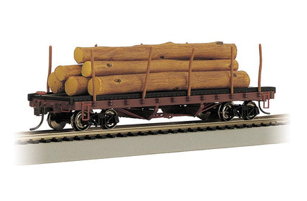 HO Bachmann ACF 40' Log Car - 1906-1935 Version 18332 - MPM Hobbies
