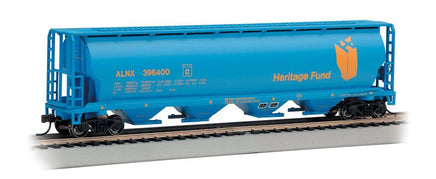 HO Bachmann Alberta Heritage - 4 Bay Cylindrical Grain Hopper 19139 - MPM Hobbies