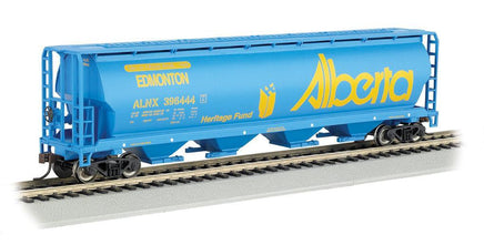 HO Bachmann Alberta/Edmonton - 4 Bay Cylindrical Grain Hopper 19138 - MPM Hobbies
