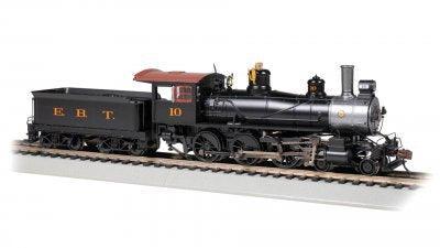 HO Bachmann Baldwin 4-6-0 - East Broad Top #10 - 52206 - MPM Hobbies