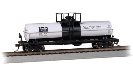 HO Bachmann Chemical Tank Car - Stauffer Chemicals #41105 - 75804 - MPM Hobbies