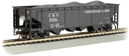 HO Bachmann Chesapeake & Ohio #71511 - 40' Quad Hopper 17605 - MPM Hobbies