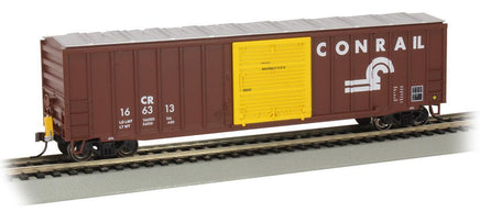 HO Bachmann Conrail #166313 - 50' Outside Braced Boxcar w/Fred 14907 - MPM Hobbies