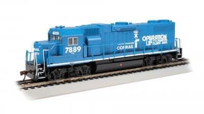 HO Bachmann Conrail #3078 GP40 - 61722 - MPM Hobbies
