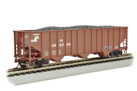 HO Bachmann Conrail #488506 - Beth Steel 100 Ton 3-Bay Hopper 18712 - MPM Hobbies