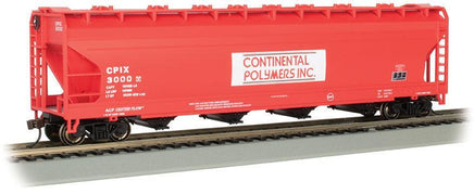 HO Bachmann Continental Polymers #3000 - 56' ACF Center-Flow Hopper 17510 - MPM Hobbies
