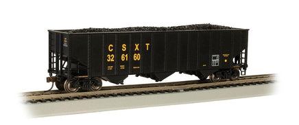 HO Bachmann CSX #326160 - Beth Steel 100 Ton 3-Bay Hopper 18705 - MPM Hobbies
