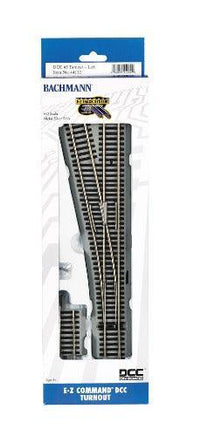 HO Bachmann E-Z NS Command DCC #5 Turnout - Left 44132 - MPM Hobbies