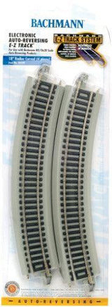 HO Bachmann E-Z NS Track 18" Radius Curved Electronic Auto-Reversing 44549 - MPM Hobbies