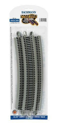 HO Bachmann E-Z NS Track 33.25" Radius 18 Degree Curved 44504 - MPM Hobbies
