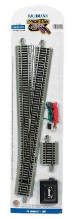 HO Bachmann E-Z NS Track #6 Turnout - Left 44559 - MPM Hobbies