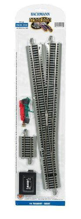 HO Bachmann E-Z NS Track #6 Turnout - Right 44560 - MPM Hobbies