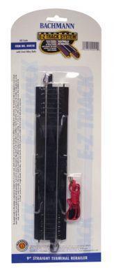 HO Bachmann E-Z SA Track 9" Straight Terminal Rerailer with Wire 44410 - MPM Hobbies