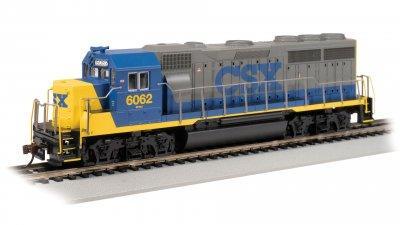 HO Bachmann EMD GP40- CSX (Bright Future) #6062 - 60314 - MPM Hobbies