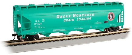 HO Bachmann Great Northern #171304 (Glacier Green) - 56' ACF Hopper 17509 - MPM Hobbies