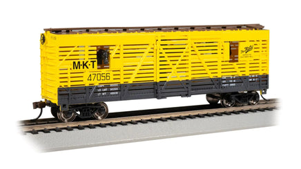 HO Bachmann MKT #47056 w/Horses - 40' Animated Stock Car 19713 - MPM Hobbies