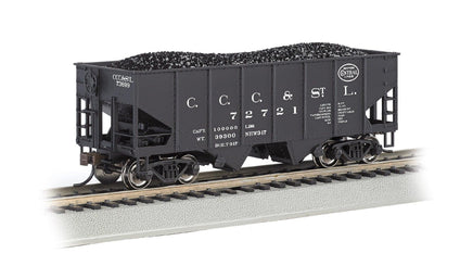 HO Bachmann New York Central #72721 - USRA 55 Ton Outside Braced Hopper 19517 - MPM Hobbies