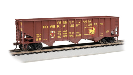 HO Bachmann Pennsylvania Power & Light #263 - Beth Steel 100 Ton 3-Bay Hopper 18716 - MPM Hobbies