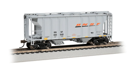 HO Bachmann PS-2 Two-Bay Covered Hopper - BNSF #405648 - 73506 - MPM Hobbies