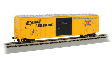 HO Bachmann Railbox - 50' Outside Braced Boxcar w/Fred 14901 - MPM Hobbies