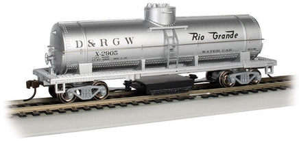 HO Bachmann Rio Grande Water #X-2905 - Track-Cleaning Single-Dome Tank Car 16310 - MPM Hobbies