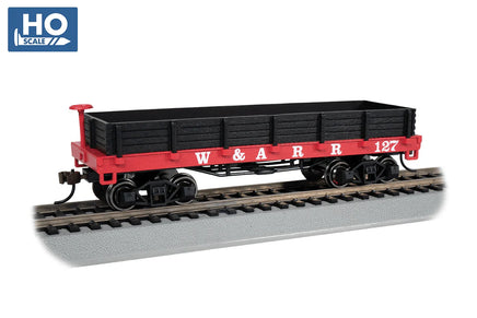HO Bachmann Western & Atlantic #127 - Old Time Gondola Car 15403 - MPM Hobbies