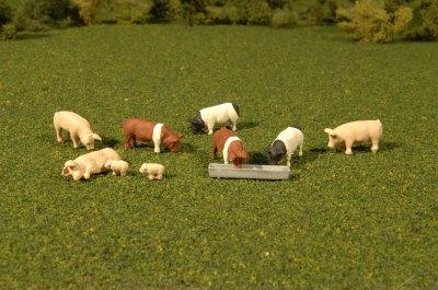 HO Scale Bachmann Pigs - MPM Hobbies